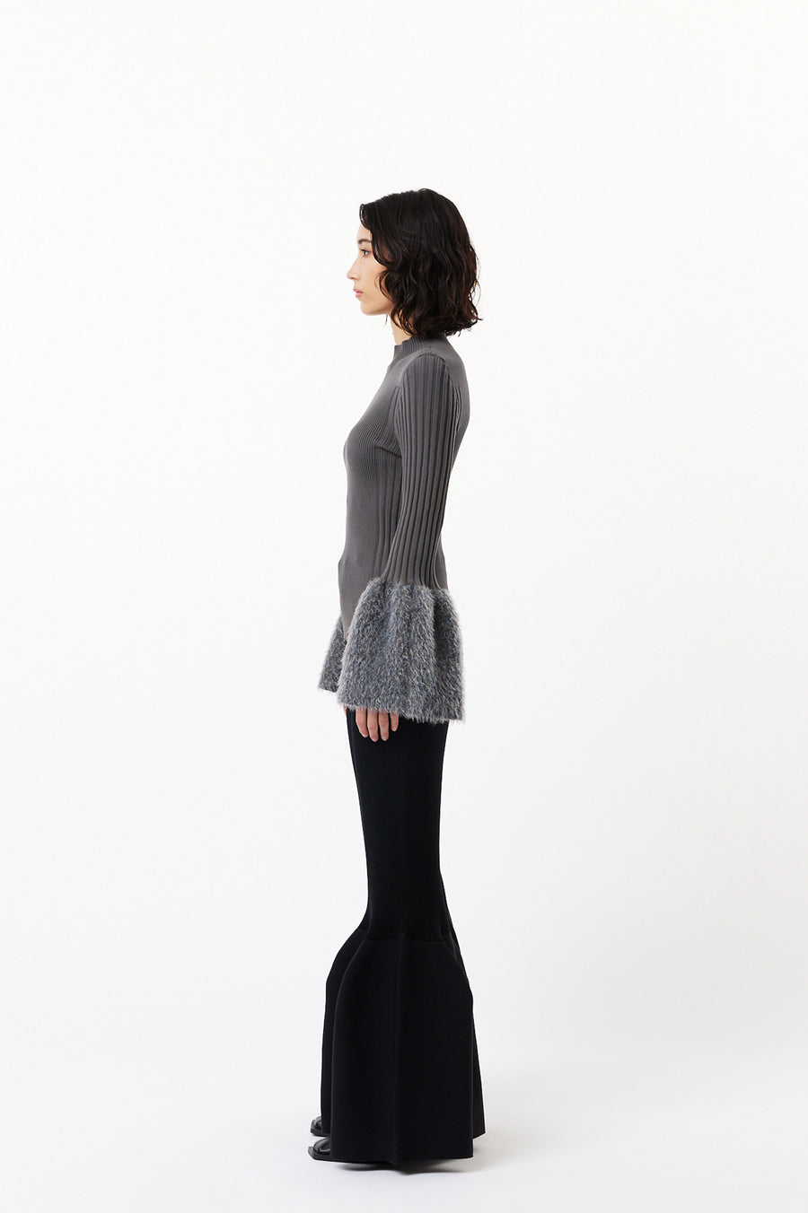 POTTERY LUXE LONG BELL SLEEVE TOP