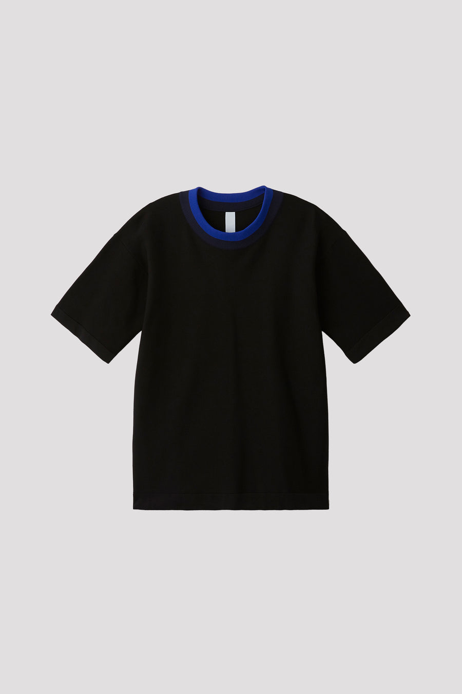 CUPRO GARTER CREW NECK 1