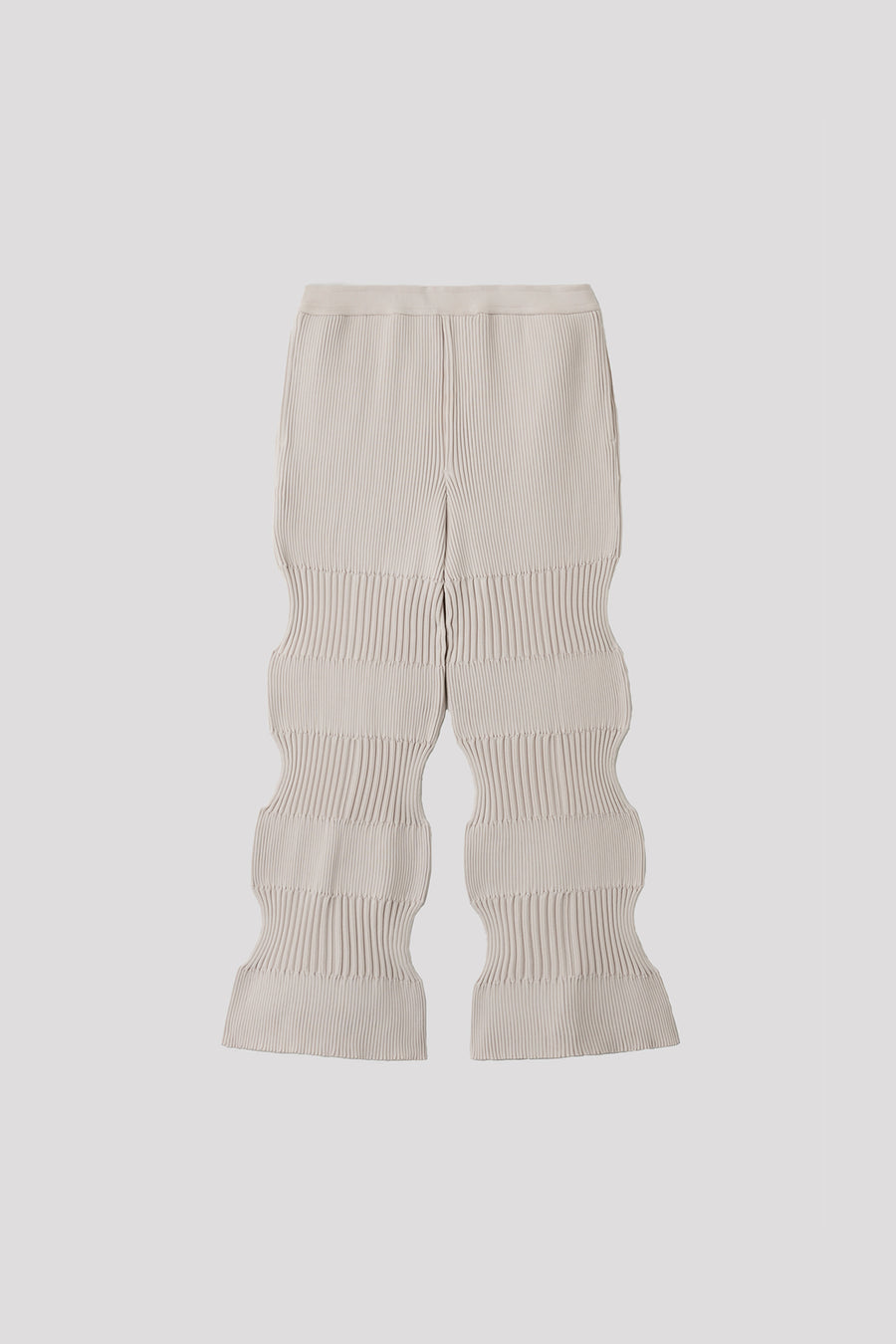 FLUTED STRAIGHT PANTS